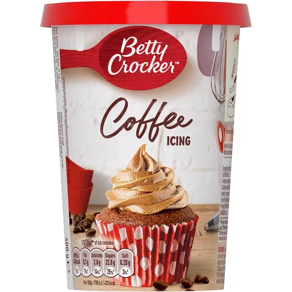 BETTY CROCKER RICH AND CREAMY COFFEE FROSTING PREMIUM SCENT 400G