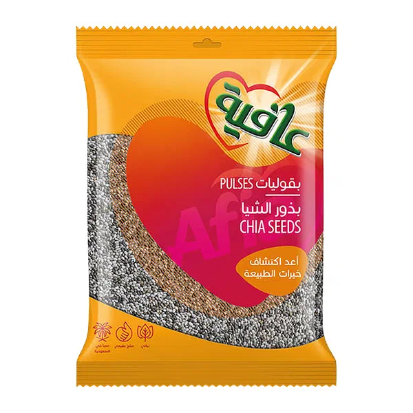 AFIA PURE BLACK CHIA SEEDS TRADITIONAL AROMATIC SUPERFOOD 400G