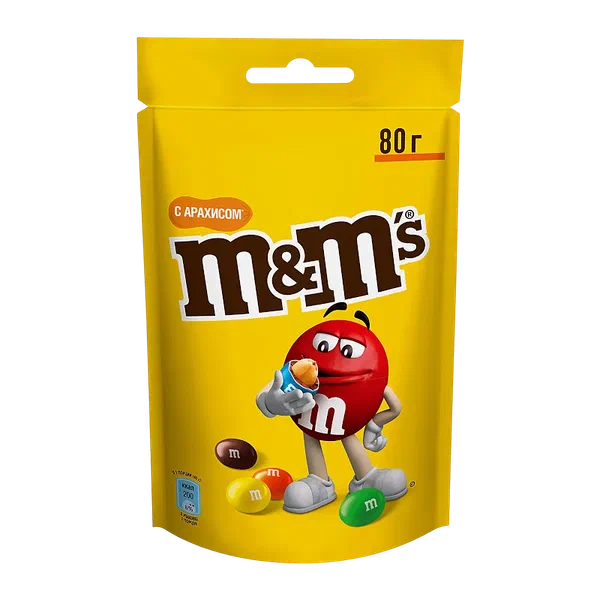 M&M's maxi жер жангак конфеттери 80г