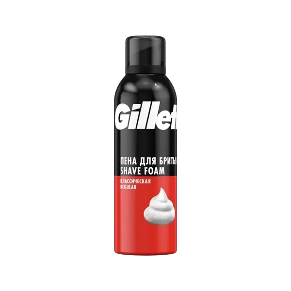P&G Gillette сакал алуучу көбүк   regular 200мл