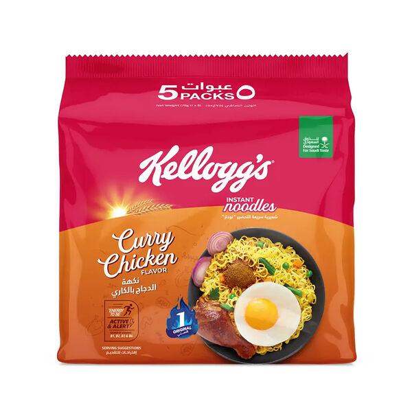 Kellogg'S Instant Noodles Curry Chickn Flvr 75Gmx5