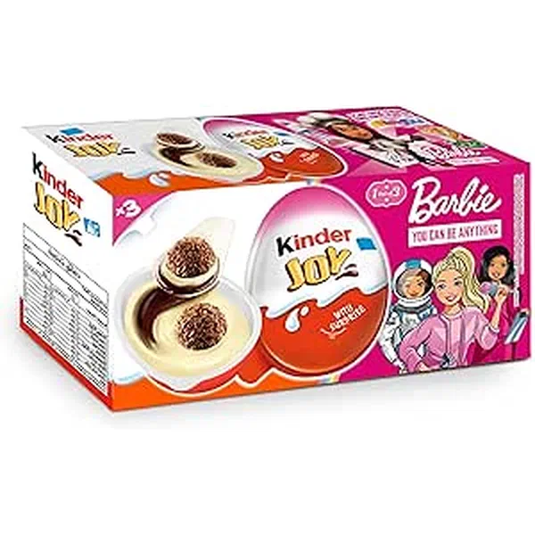 KINDER JOY T3 GIRL EDITION CHOCOLATE EGGS 3-PACK 60G