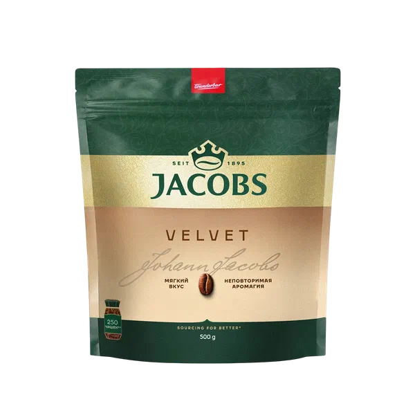 Jacobs Velvet эриме кофеси 500г