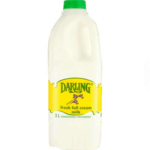 Darling Full Cream Milk 2l Bottle