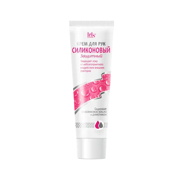 Крем д/рук Iris силикон. защитный 100мл
