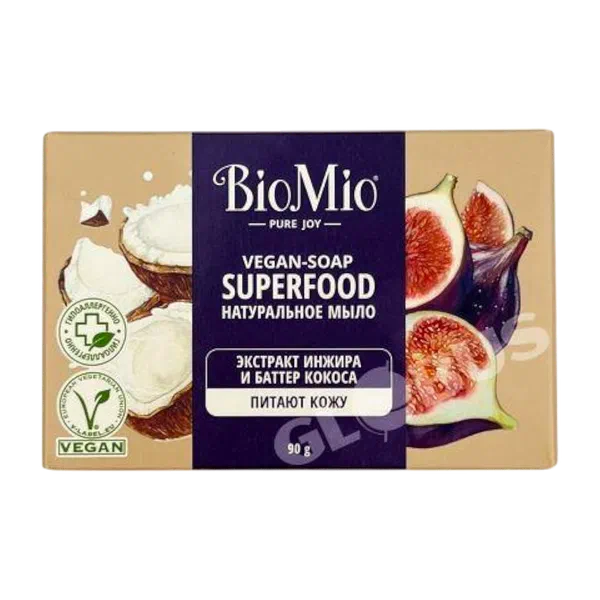 Мыло BioMio инжир/кокос 90г