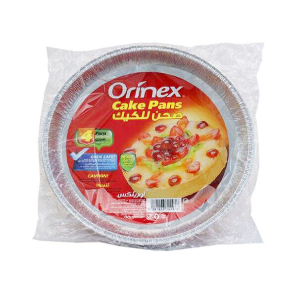 Orinex Cake Pans  4 Pcs