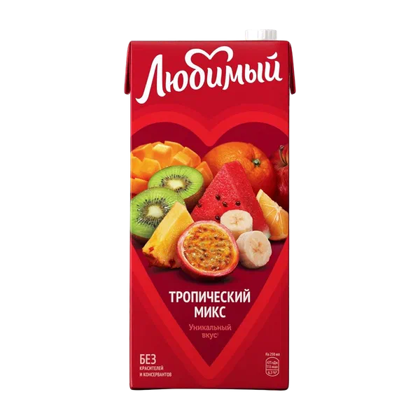 Любимый Тропик микс ширелуу суусундугу 1,93л т/п