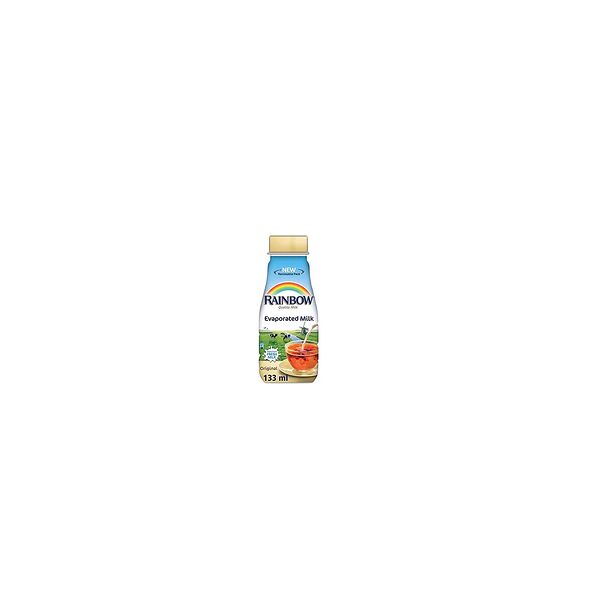 Rainbow Evaporated Milk Bottle 133 Ml
