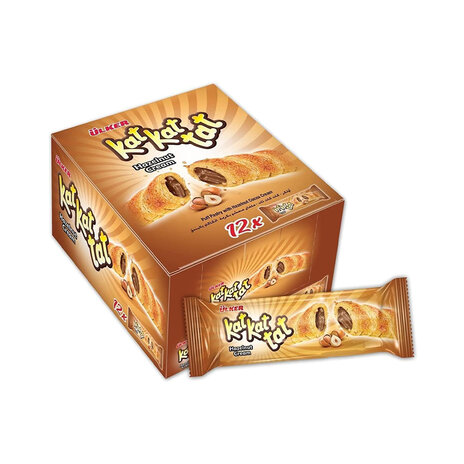 Ulker Kat Kat Tat Hazelnut 24G X12