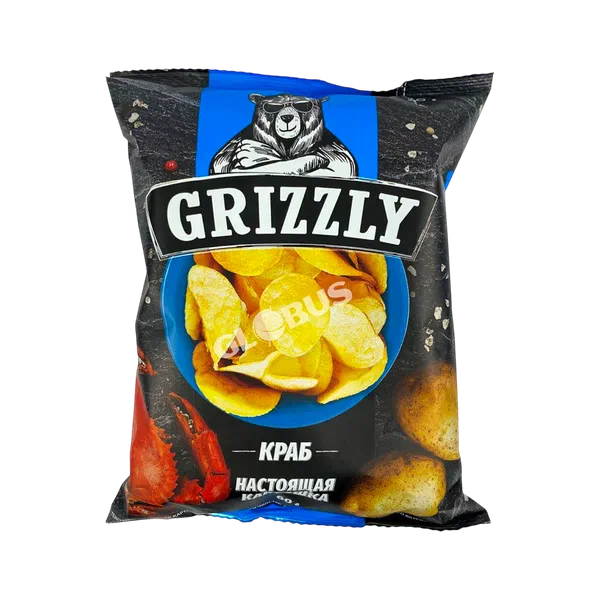 Grizzly Краб чипсылары 55г