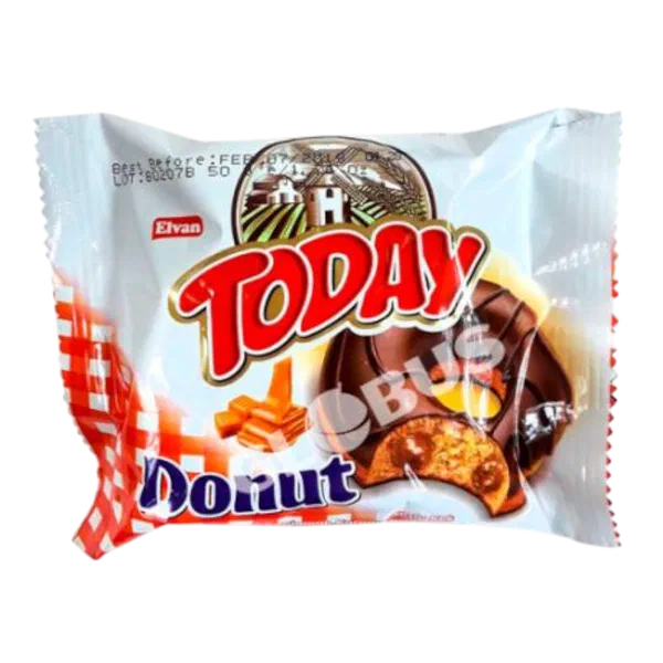 Пончик Elvan Today Donut с карам. 50г