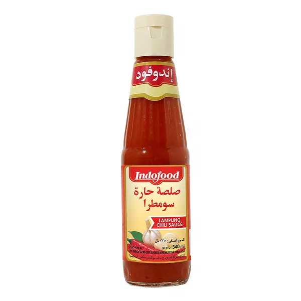 INDOFOOD LAMPUNG STYLE HOT CHILI SAUCE TRADITIONAL 340ML