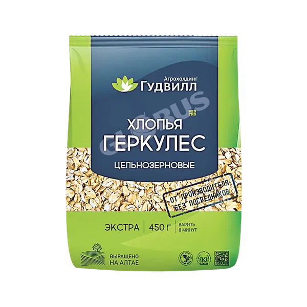 Хлопья Гудвилл Геркулес Экстра 450г