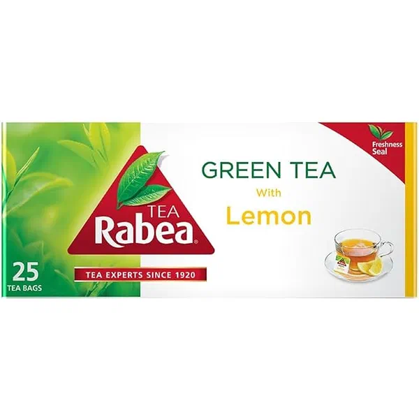 RABEA GREEN TEA WITH LEMON ZESTY CITRUS INFUSION 25TB