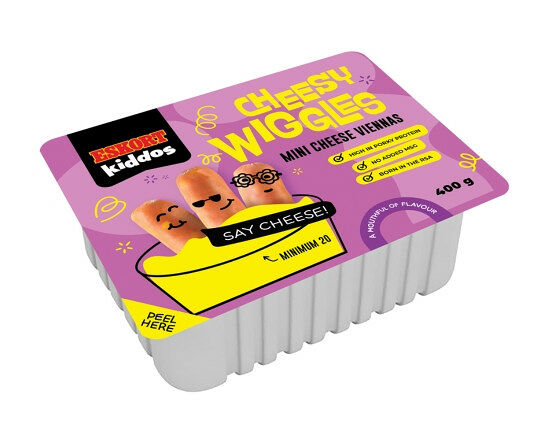 Eskort Cheesy Wiggles Mini Cheese Viennas