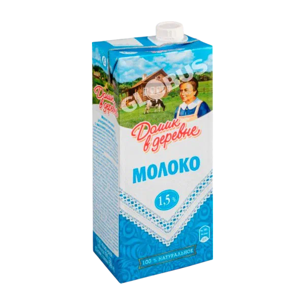 Молоко ДВД стерил 1,5% 950г ТВА Бишкексут