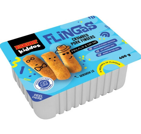 Eskort Flingas Crumbed Pork Fingers (Frozen)