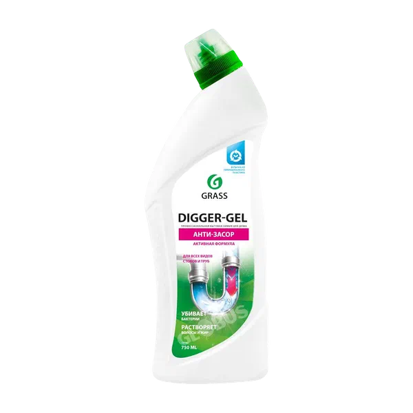 Гель д/чистки труб Digger 750мл