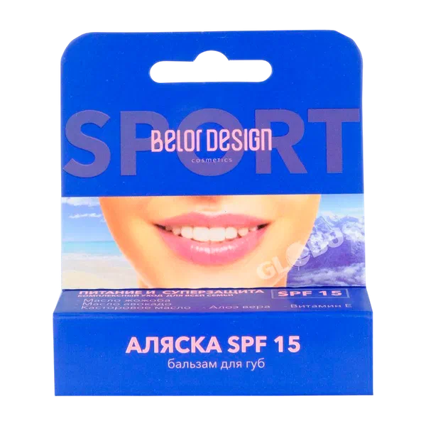BelorDesign Аляска-спорт SPF-15 ооз учун бальзамы
