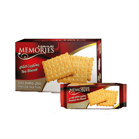 Memories Tea Biscuit 75Gm X12