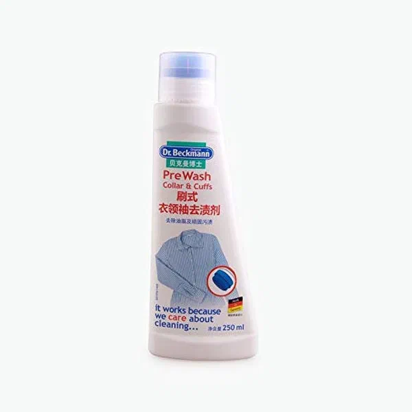 DR. BECKMANN PRE-WASH COLLAR & CUFF STAIN REMOVER 250ML