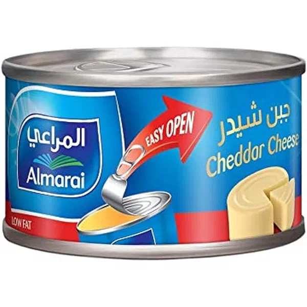 ALMARAI P/CHDR CHS TN 113G - PROCESSED CHEDDAR CHEESE TIN 113G