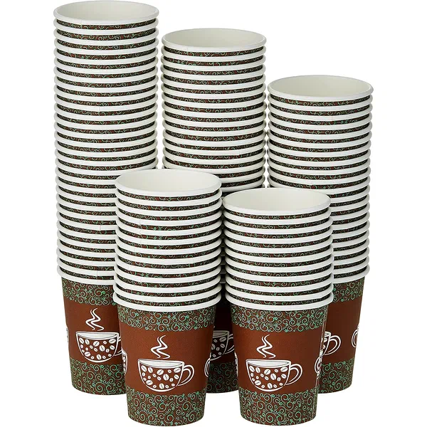 SANITA TRADITIONAL 9OZ DISPOSABLE PAPER CUPS 50-PIECE PACK