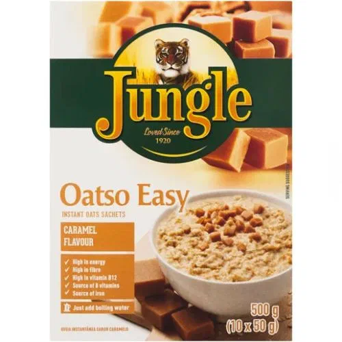 Jungle Oatso Easy Caramel Sachets 500g