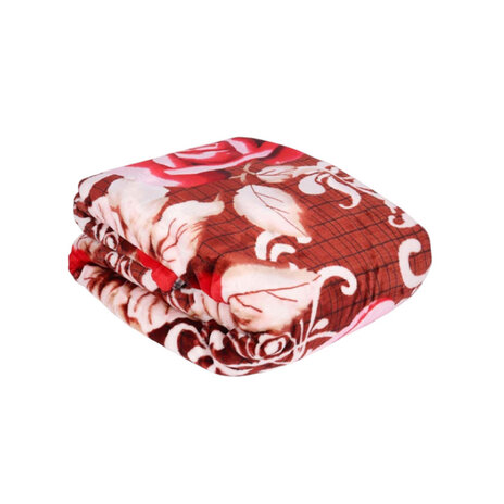 Zmbl Super Soft Blanket 2Ply Size 160*220Cm 3.2Kg