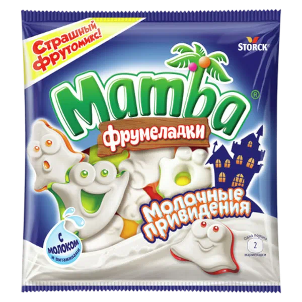 Mamba Фрумеладки Молочные Привидения  90г мармелады
