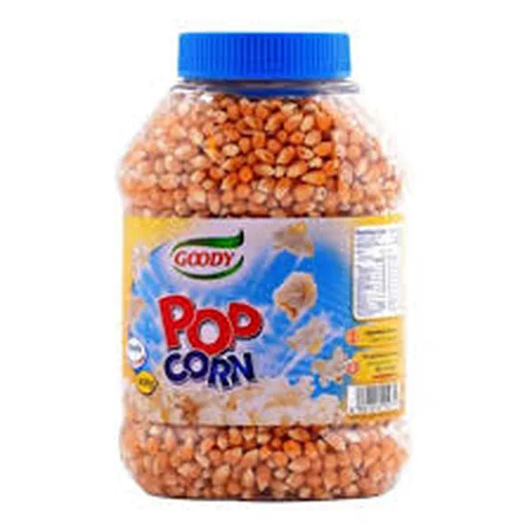 GOODY POPCORN JAR 850G - POPCORN KERNELS IN JAR
