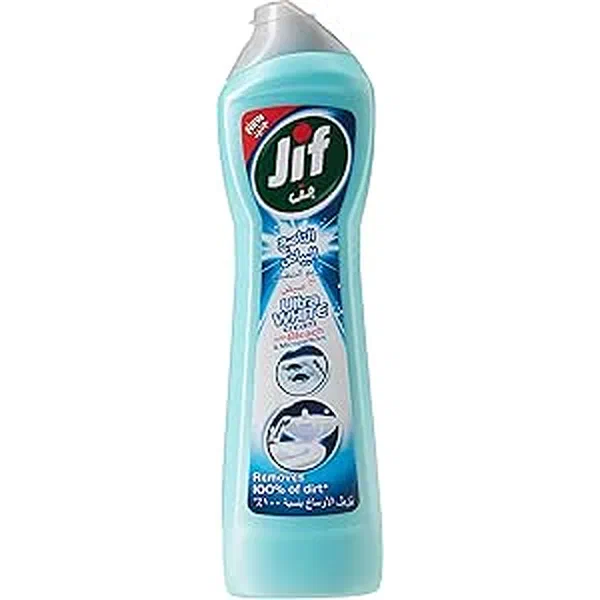 JIF WHITE SCRUB MULTI-PURPOSE HIGH-INTENSITY SURFACE CLEANER 500ML
