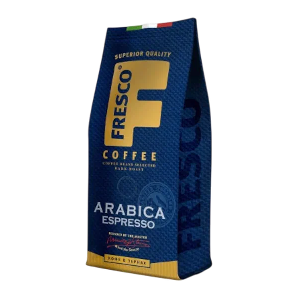 Кофе Fresco Arabica Espresso в зернах 200г м/уп