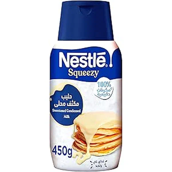 NESTLE SWEETENED CONDENSED MILK SQUEEZABLE EASY BOTTLE 450G