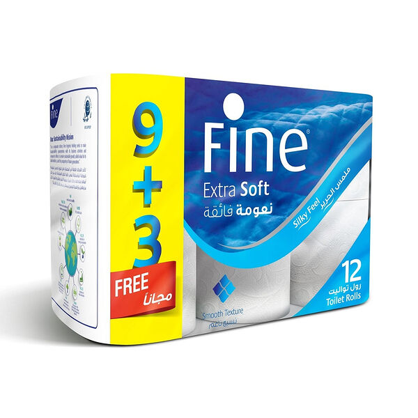 Fine Extra Soft Toi.Tis9+3Roll