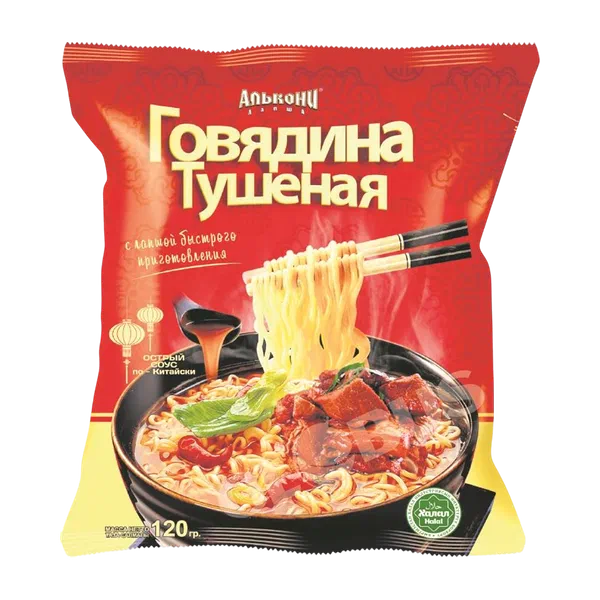 Вермишель б/п Алькони гов. XXL 120г