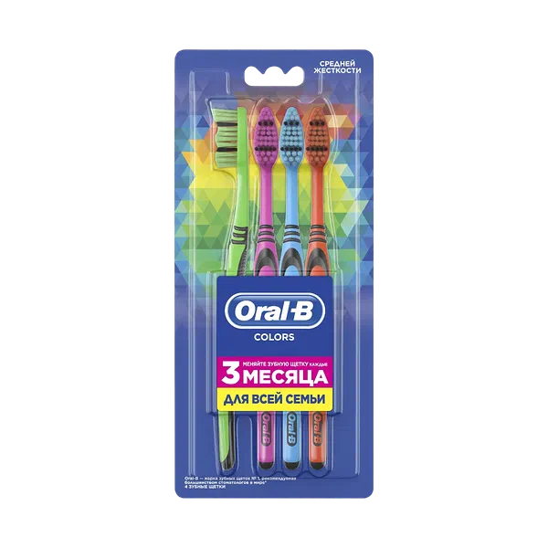 P&G Oral-B color 40 орточо тиш щеткасы 4д