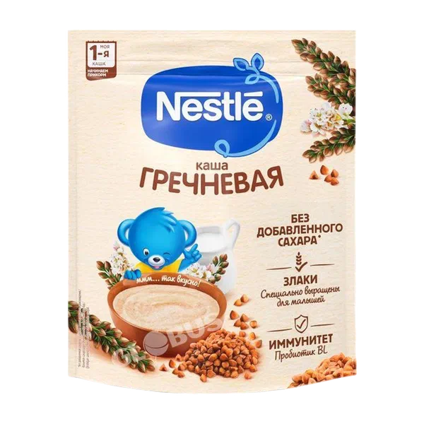 Каша дет. Nestle гречневая с 6мес 200г