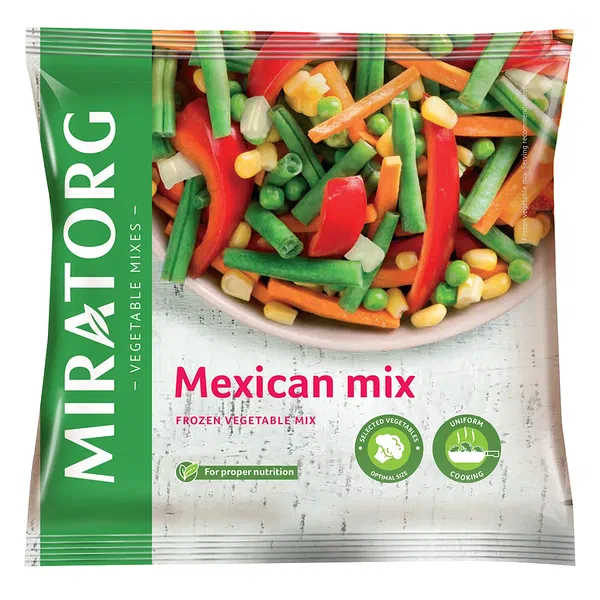 MIRATORG SPANISH STYLE MIXED VEGETABLE BLEND 400G