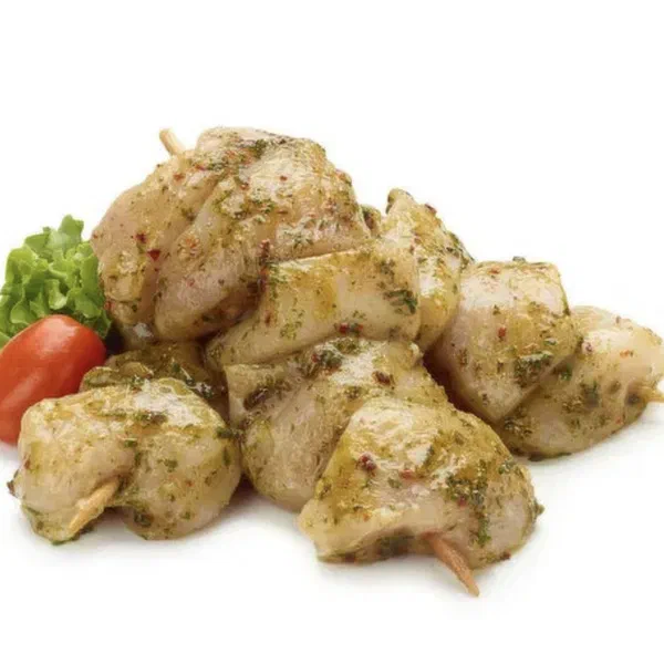Oaklands Free Range Chicken Kebabs Lemon Herb 500g