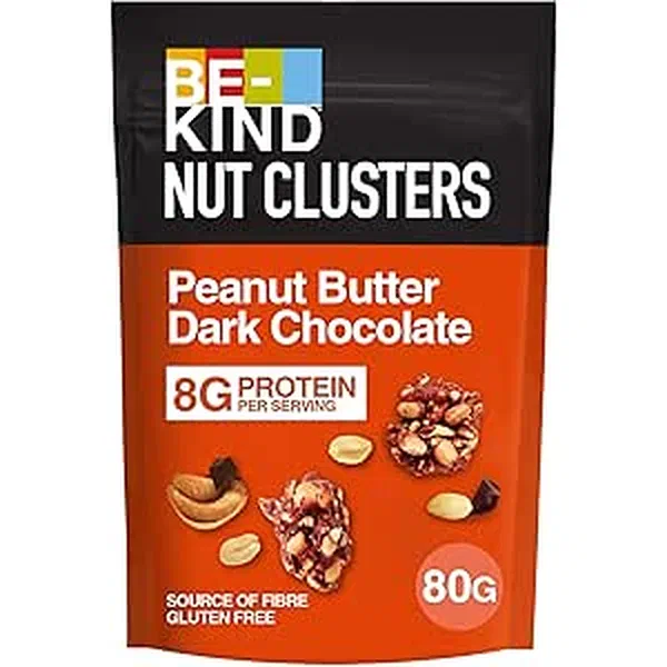 BE-KIND NUT CLUSTERS DARK CHOCOLATE AND FRUIT SNACK 80G