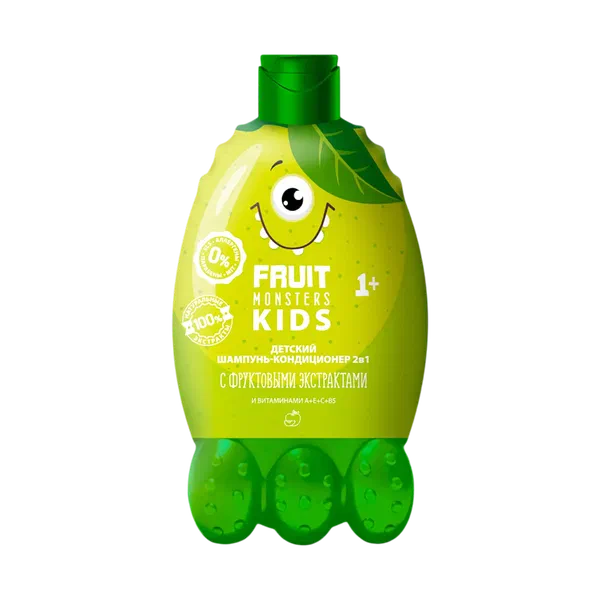 Шампунь-кондидионер Fruimonsters Яблоко 2в1 детск 400мл