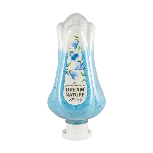 Соль д/ванн с пеной Dream Nature колокольчик 600г