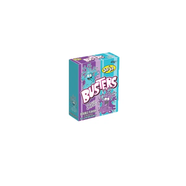 JOJO TANGY BLUEBERRY AND GRAPE SOFT FRUIT CHEWS 45G