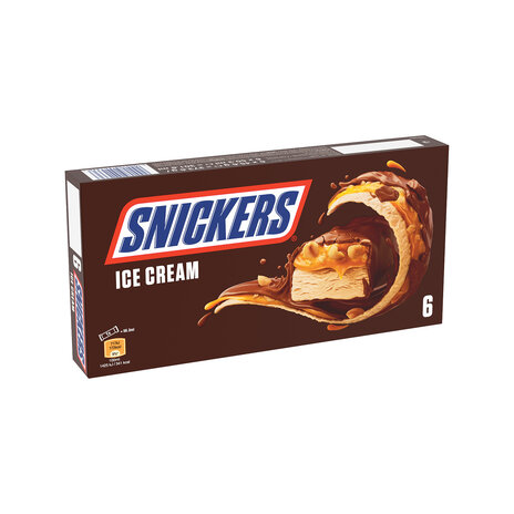 Snickers Ice Cream Bar (6Pcsx45.6G)Mp