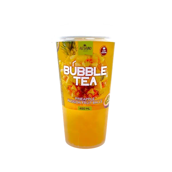 Aziano Bubble Tea ананас маракуйя суусундугу 0,45л пл/ст