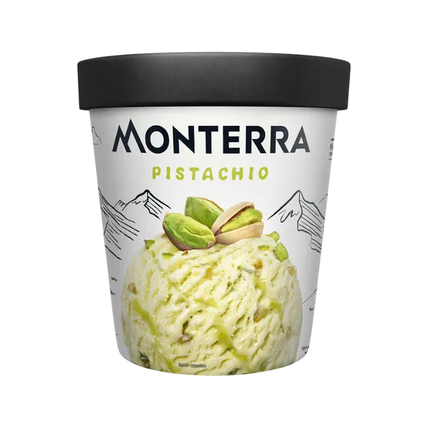 Мороженое Nestle Monterra фисташковое 480г