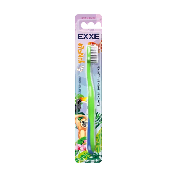 Щетка зубн Exxe детск 2-6лет мягкая 1шт