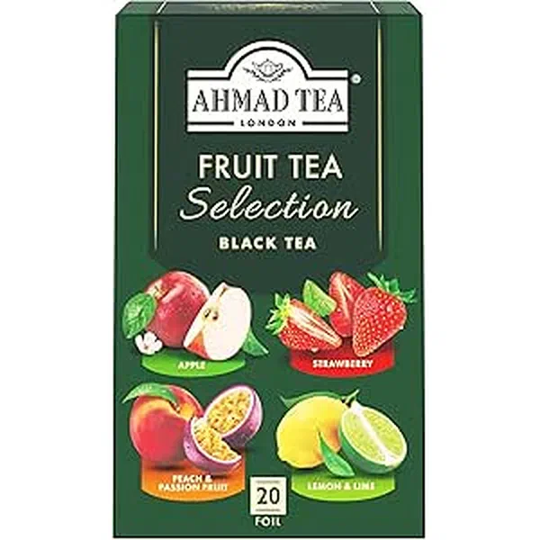 AHMAD TEA FRUIT TEA SELECTION ASSORTED FRUIT INFUSIONS 20TB